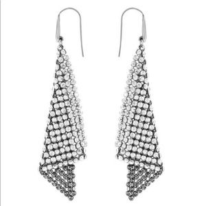 Swarovski crystal fit pierced earrings